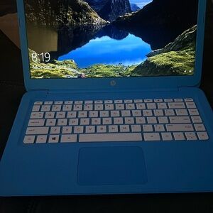 HP Blue Laptop